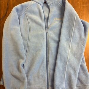 Columbia Light Blue Fleece Jacket